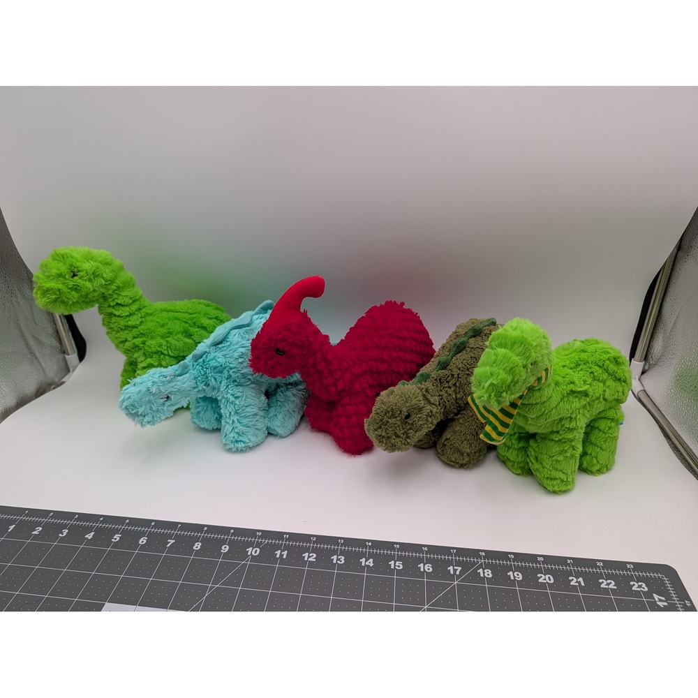 Manhattan‎ Toy Dinosaur Plush Lot of 5 Stuffed Animal Toy